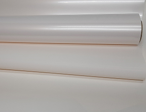 Бумага-калька  для упаковки цветов и подарков  бело-пудровый перламутр .( 60х1000 см )