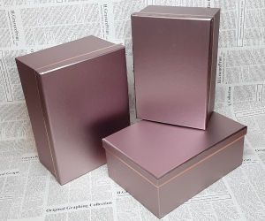 Подарочная коробка  6970( комплект 3 шт )30х21,5х12см,28х19х11,5см,26х17,5х10 