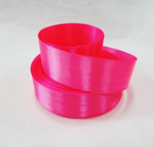 Лента атласная 25 мм(цвет 05 розовый 23 метра )