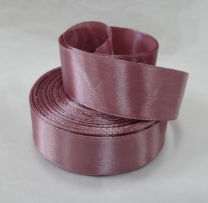 Лента атласная 25 мм(цвет 92.\171 розово-лиловый какао 23 метра )
