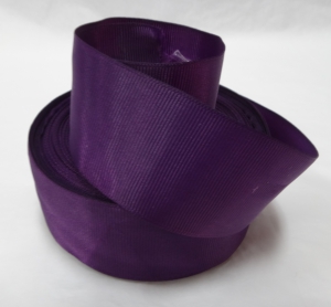 Лента репсовая  однотонная ( высота 4 см  , 18 метров в рулоне)