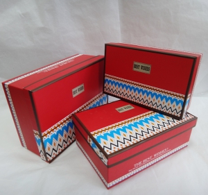 Подарочная коробка 8164( комплект 3 шт )