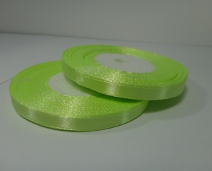 Лента атласная 7 мм(цв. 51 лайма / 23 метра)