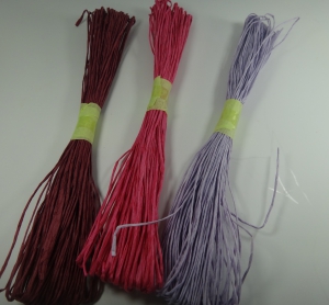 Рафия бумажная 3 шт  (0,2мм , 30 метров)