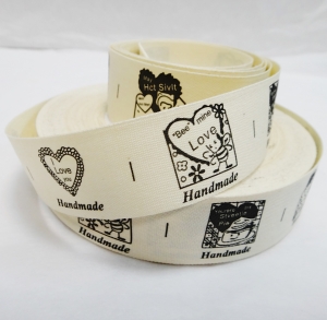 Лента хлопковая , (3 см , 5 ярд )