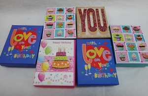 Набор коробок для бижутерии 14414( 6 шт )