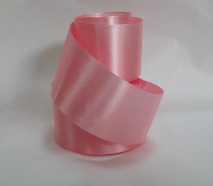 Лента атласная 50 мм (цв135.170 розовый  , 23 метра )