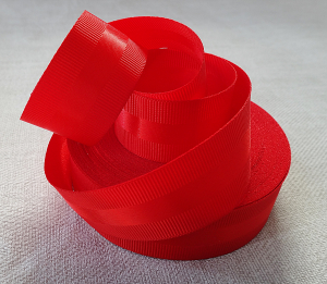 Лента репсоваяc атласной вставкой, двухсторонняя 2,5 см ( 18 м )