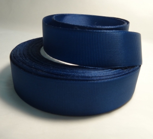 Лента репсовая 2,5 см ( 23 м ) цв. темно-синий