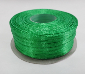 Лента атласная 3 мм (91 метров )цв.75 зеленый