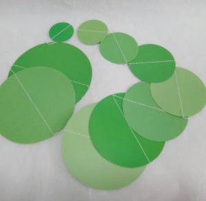 Гирлянда из кружков 241481