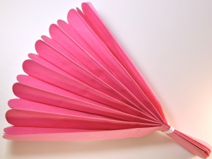 Ярко-Розовый помпон - 30 см