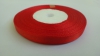 Лента атласная 7 мм(цв. красный / 23 метра)