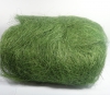 Сизаль натуральная ( 80 грамм ) .Цвет зеленый .