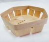  Лукошко из шпона  круглое ( 16х16х6 см )